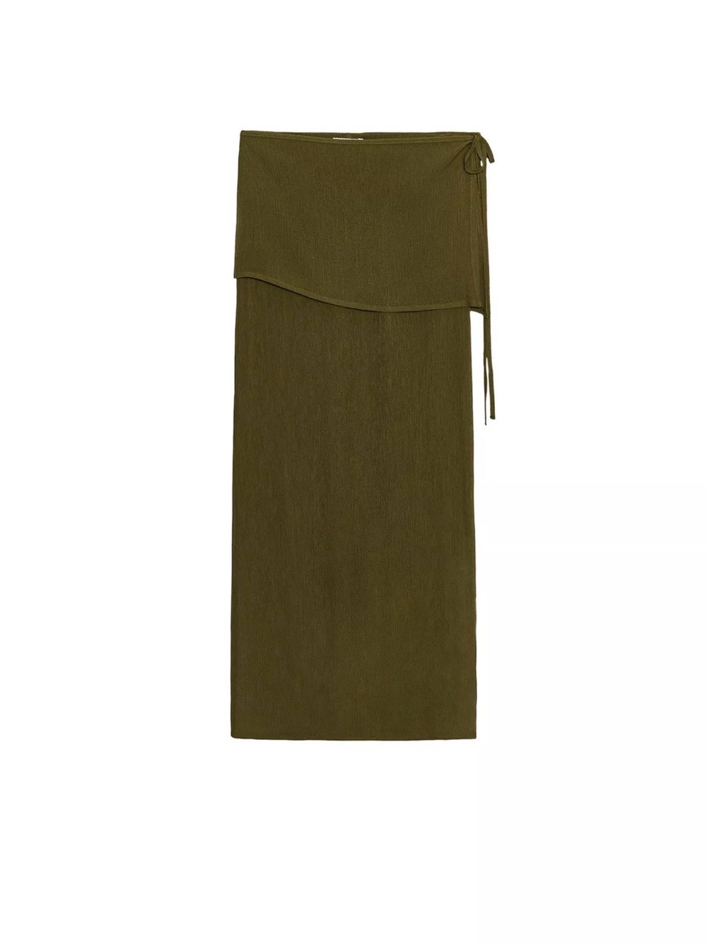 Zara Olive Green Maxi Skirt